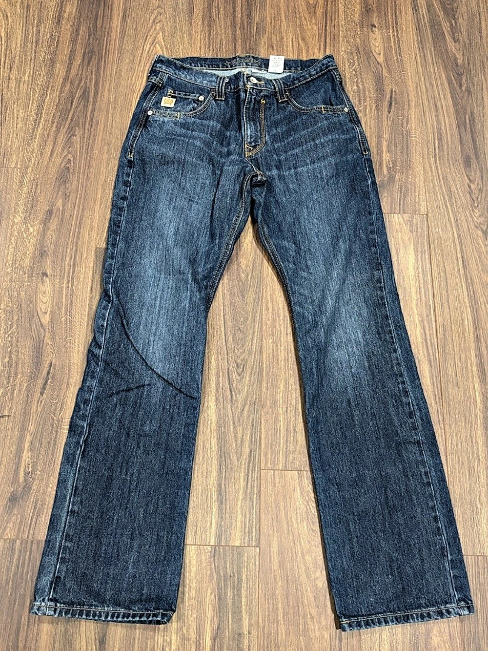 Cinch Men's Silver Label Dark Wash Boot Cut Jeans